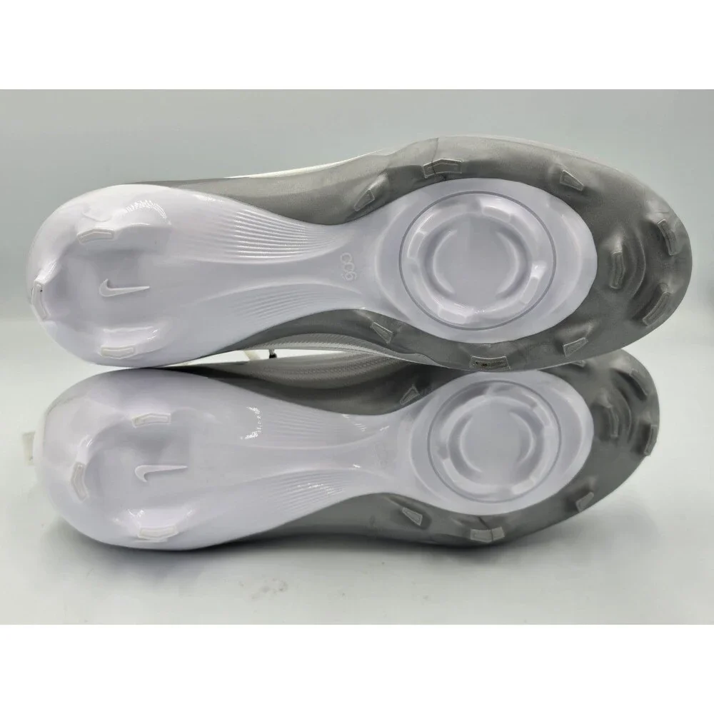 Nike Vapor Speed 3 White Wolf Grey Football Cleats Men's Size 9 FB3303-100
